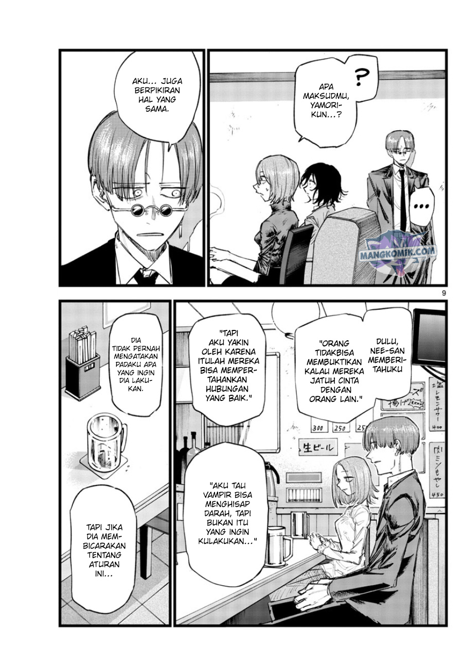 Yofukashi no Uta Chapter 122 - halaman 10