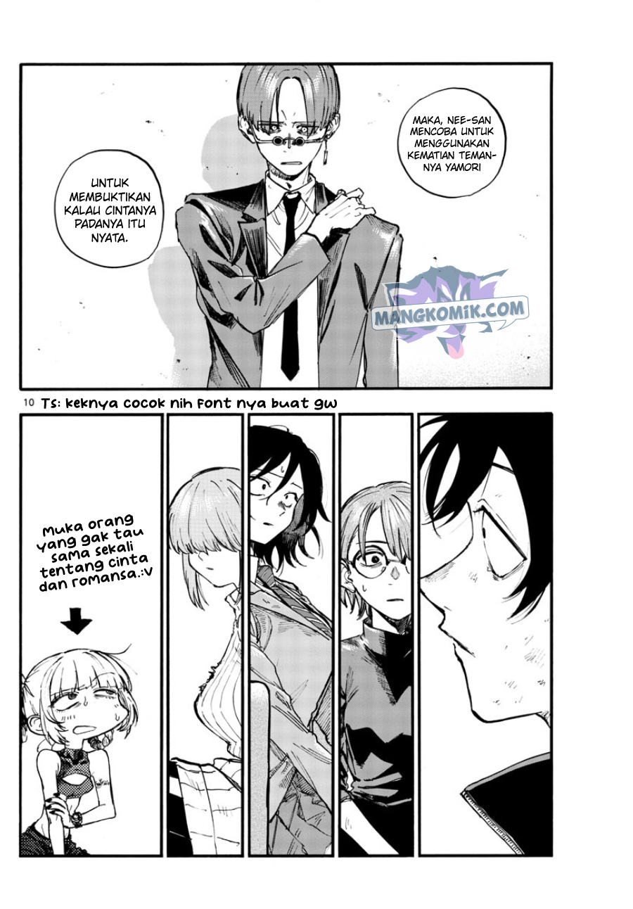 Yofukashi no Uta Chapter 122 - halaman 11