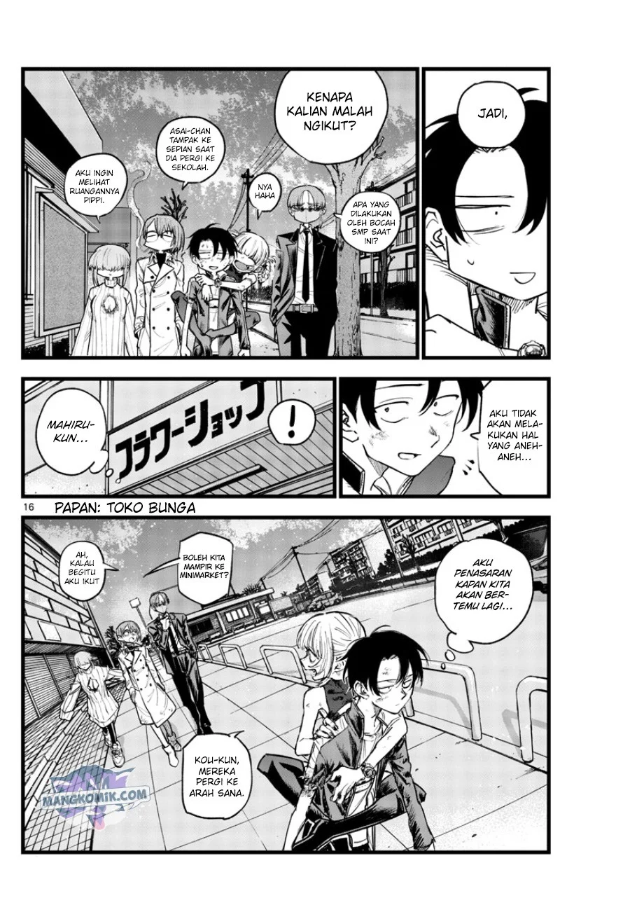 Yofukashi no Uta Chapter 123 - halaman 17