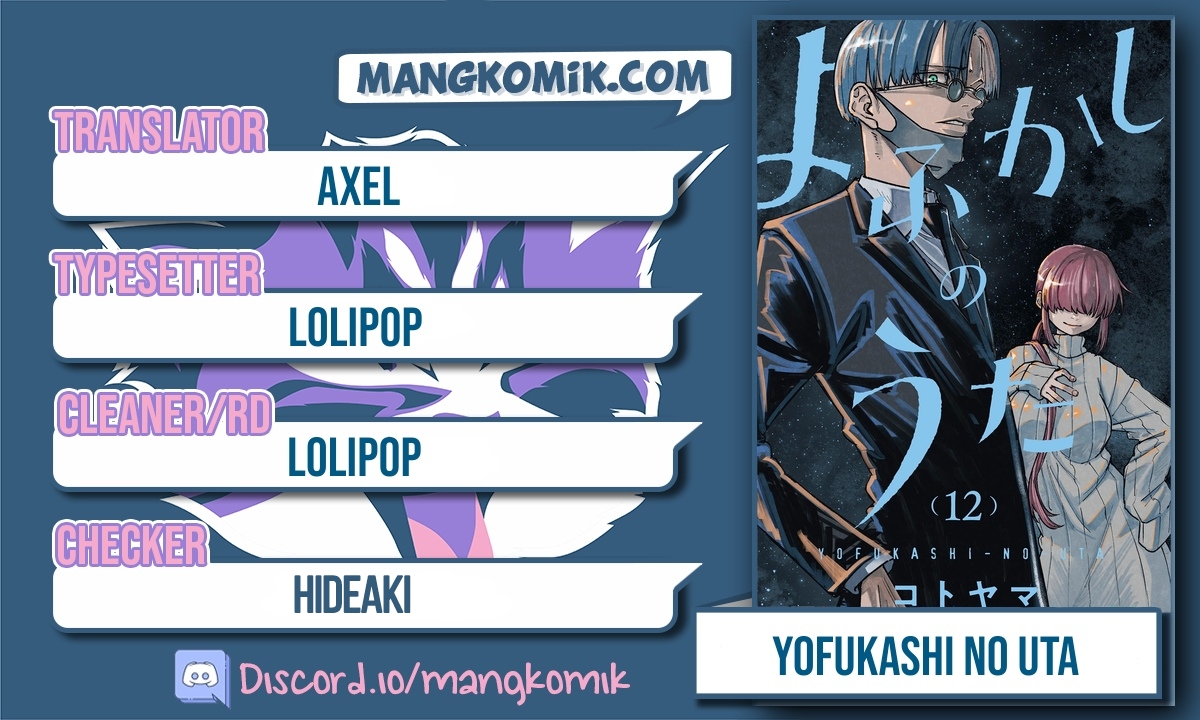 Yofukashi no Uta Chapter 129 - halaman 1