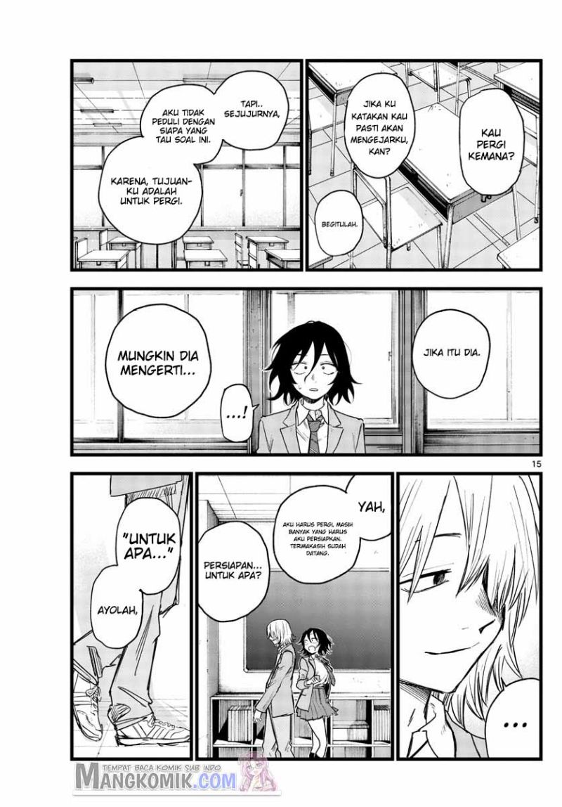 Yofukashi no Uta Chapter 131 - halaman 16