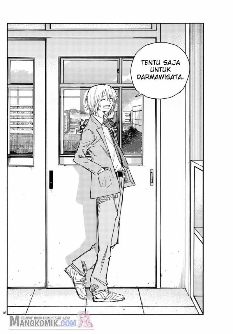 Yofukashi no Uta Chapter 131 - halaman 17