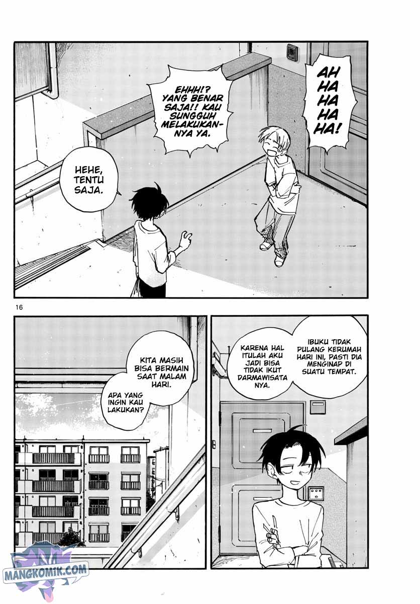 Yofukashi no Uta Chapter 132 - halaman 17