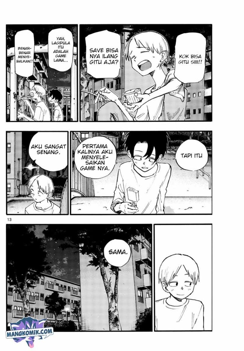 Yofukashi no Uta Chapter 133 - halaman 13