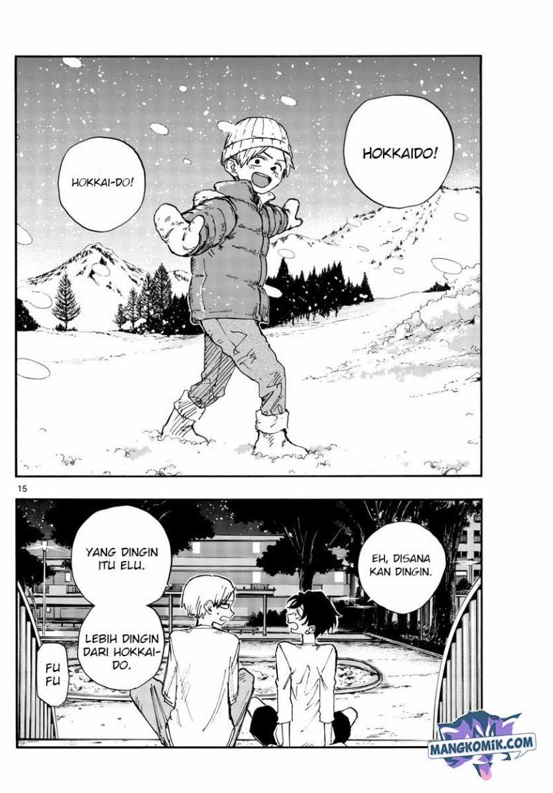 Yofukashi no Uta Chapter 133 - halaman 15