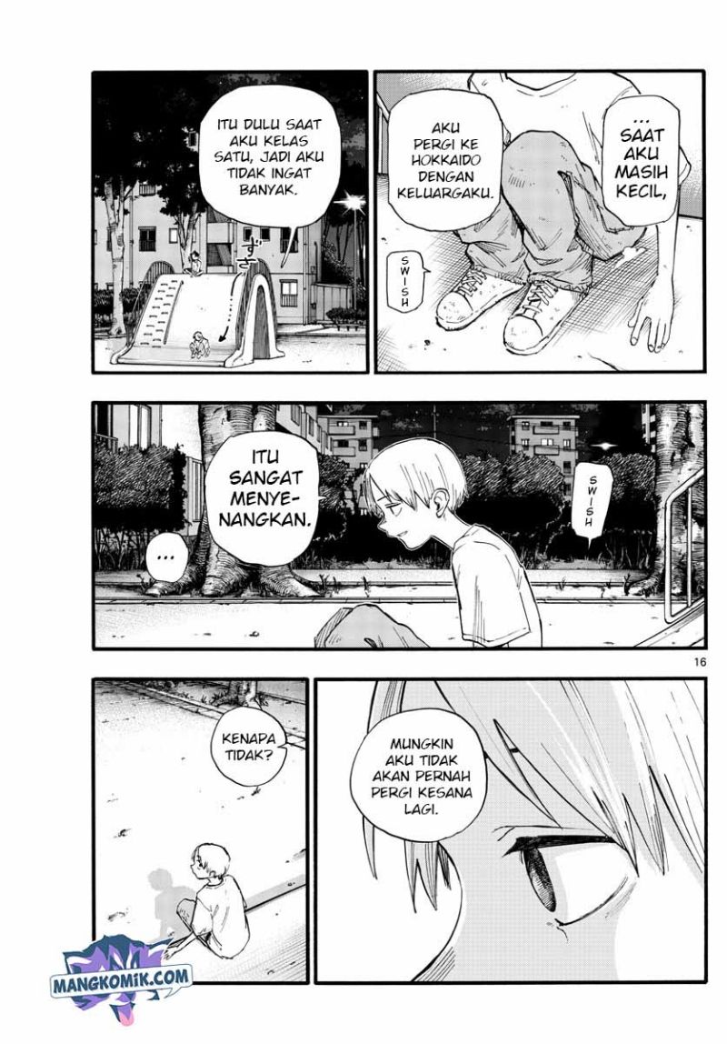Yofukashi no Uta Chapter 133 - halaman 16