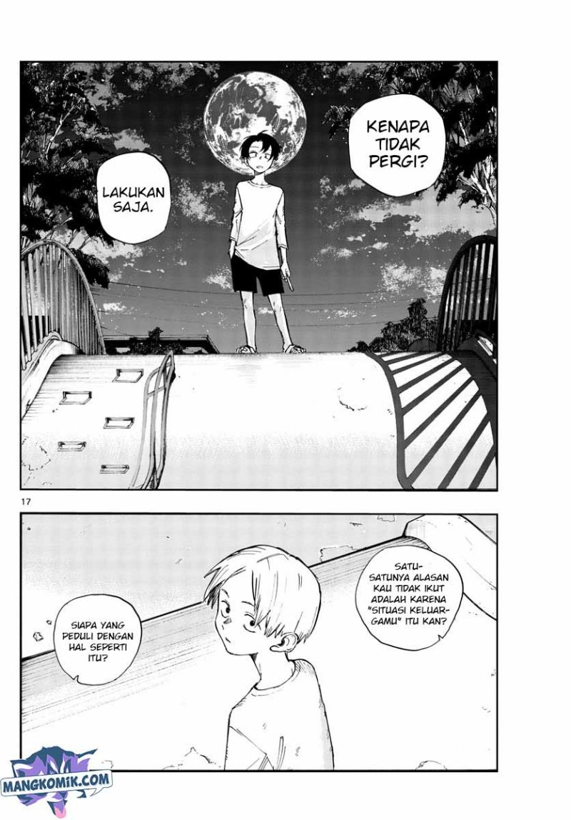 Yofukashi no Uta Chapter 133 - halaman 17