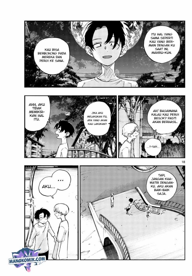 Yofukashi no Uta Chapter 133 - halaman 18