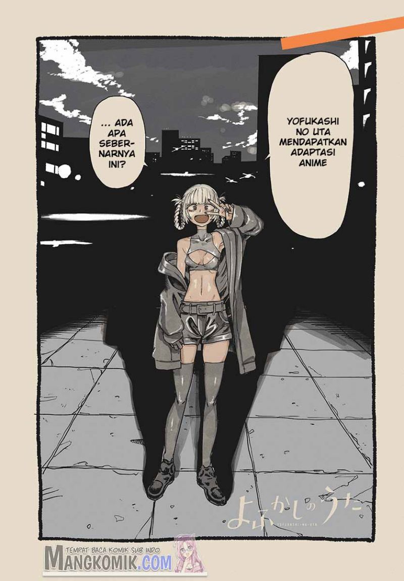 Yofukashi no Uta Chapter 133 - halaman 2