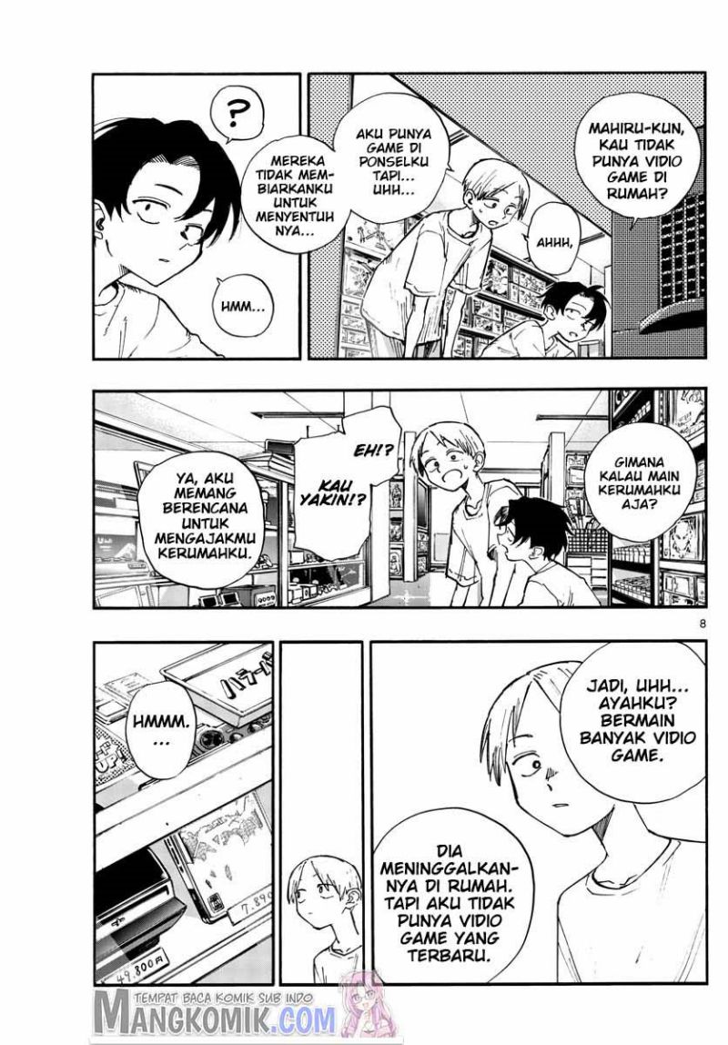 Yofukashi no Uta Chapter 133 - halaman 8