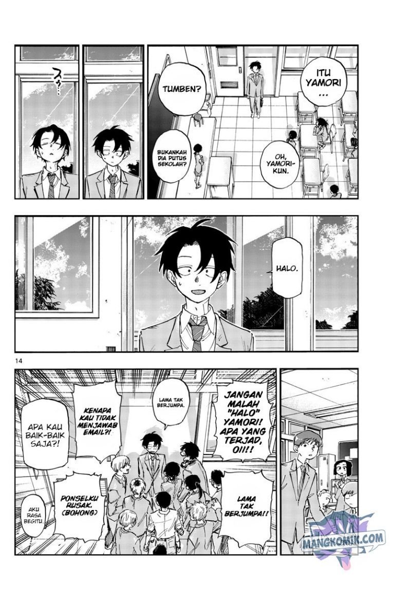 Yofukashi no Uta Chapter 134 - halaman 14
