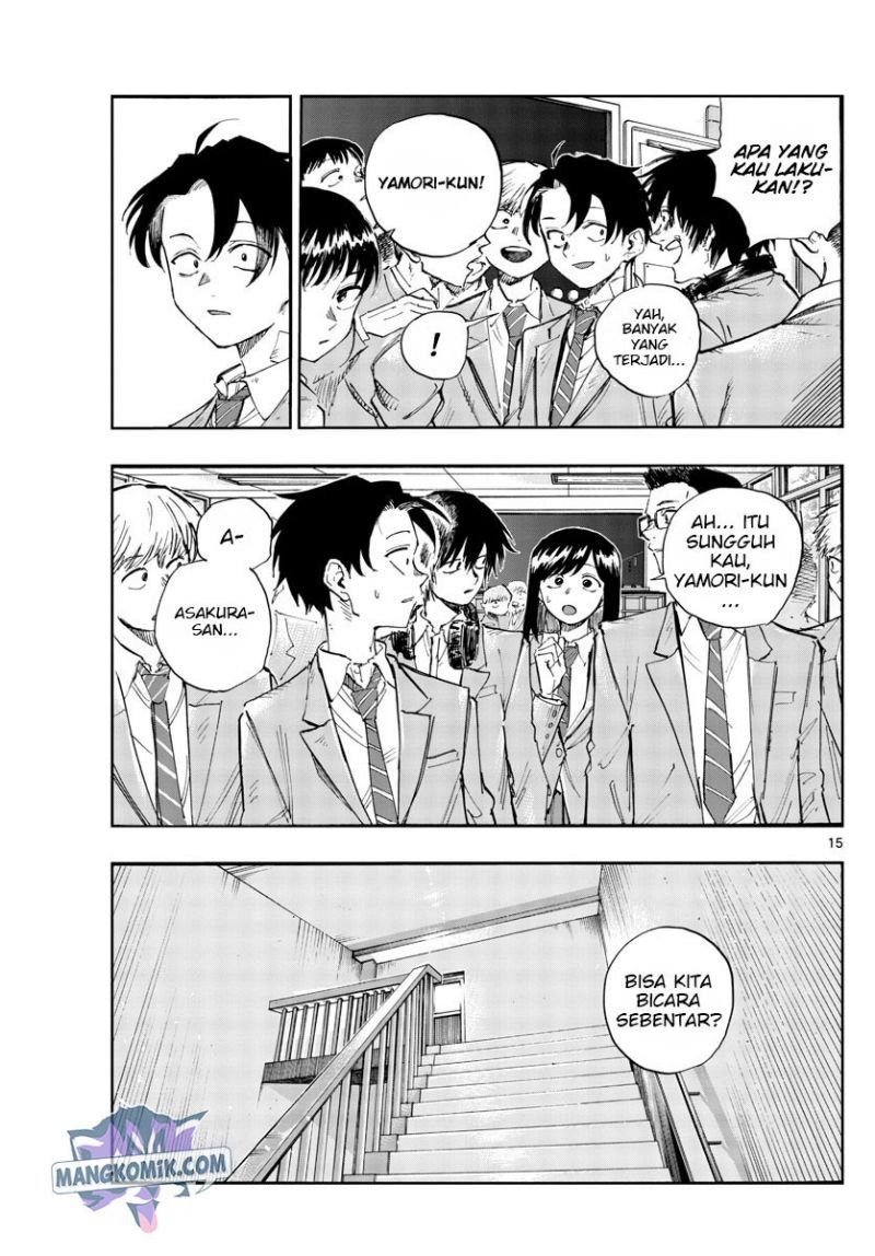 Yofukashi no Uta Chapter 134 - halaman 15