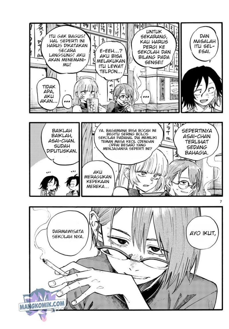 Yofukashi no Uta Chapter 134 - halaman 8