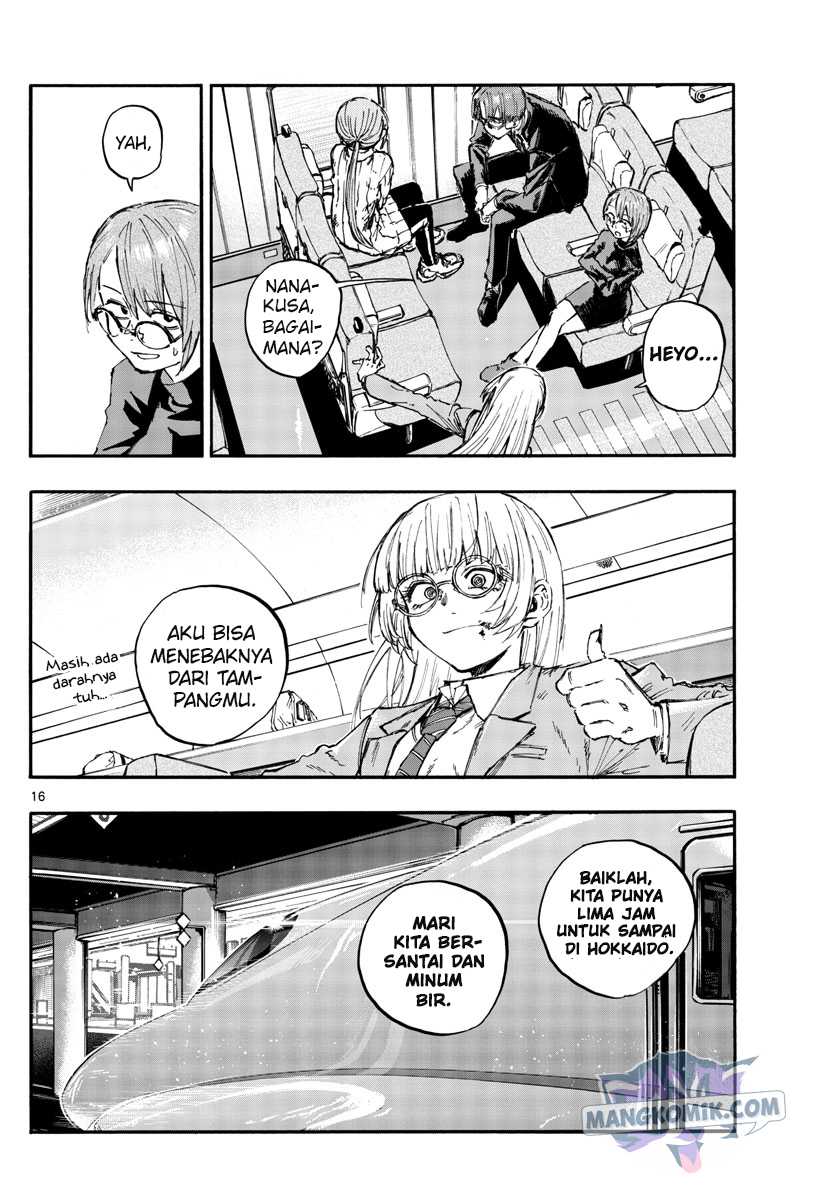 Yofukashi no Uta Chapter 137 - halaman 17