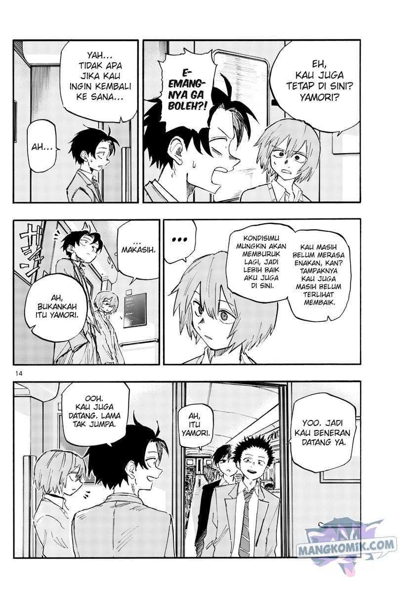 Yofukashi no Uta Chapter 138 - halaman 15