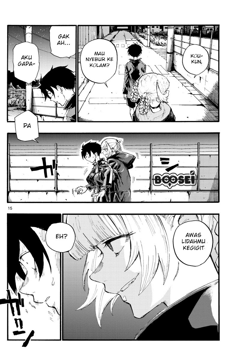Yofukashi no Uta Chapter 14 - halaman 15