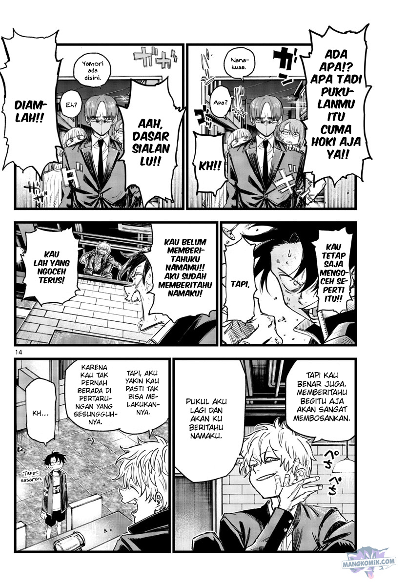 Yofukashi no Uta Chapter 142 - halaman 14
