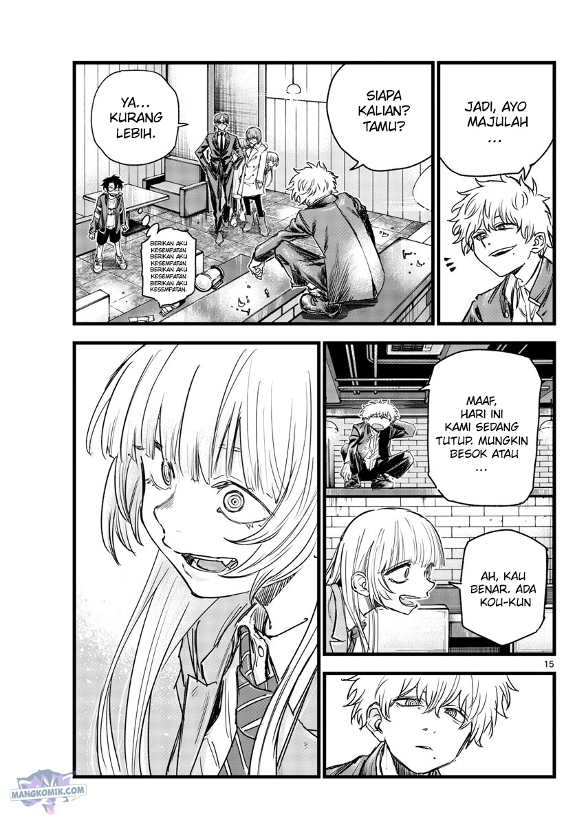 Yofukashi no Uta Chapter 142 - halaman 15