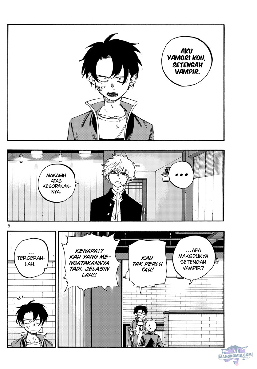 Yofukashi no Uta Chapter 142 - halaman 9