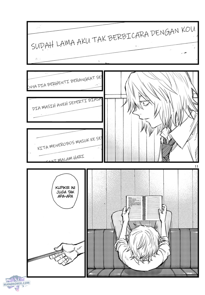 Yofukashi no Uta Chapter 144 - halaman 12