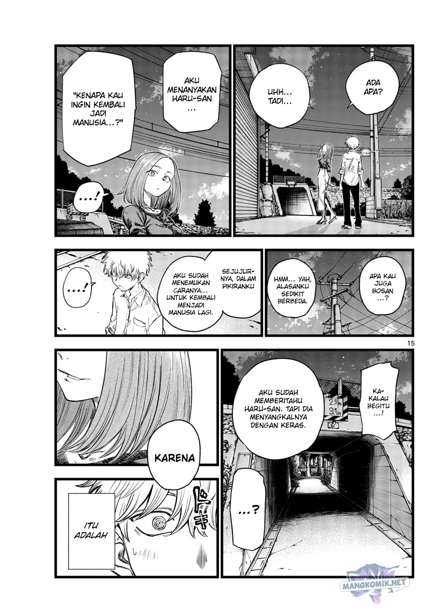 Yofukashi no Uta Chapter 146 - halaman 16