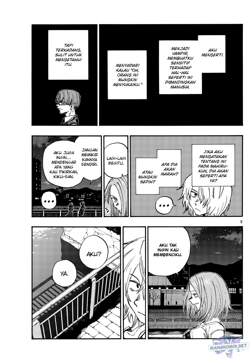 Yofukashi no Uta Chapter 147 - halaman 10