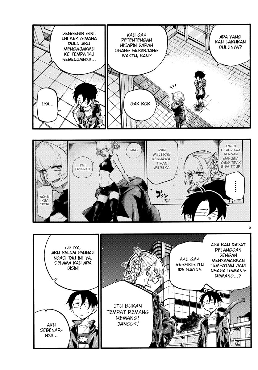 Yofukashi no Uta Chapter 15 - halaman 6