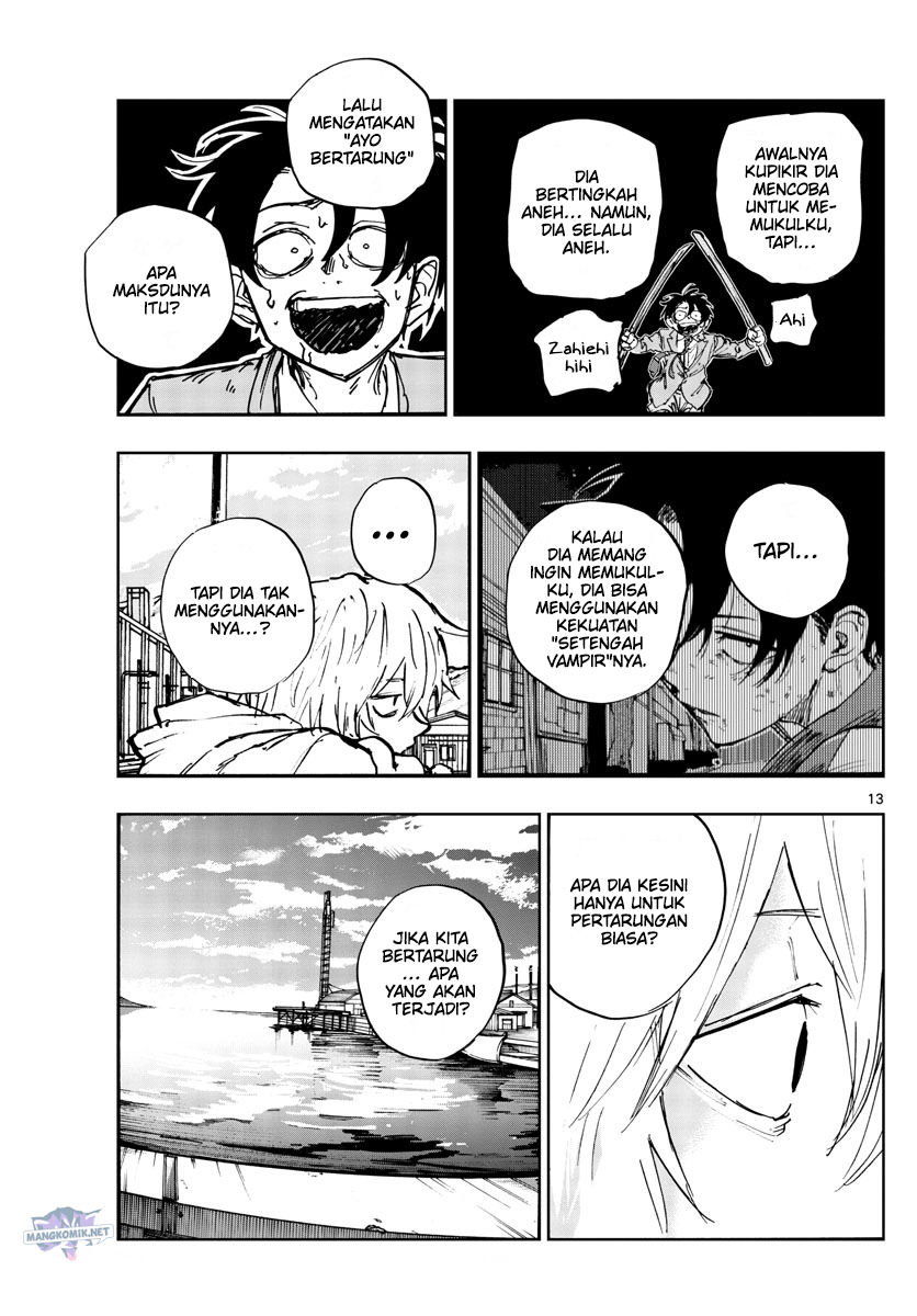 Yofukashi no Uta Chapter 150 - halaman 14