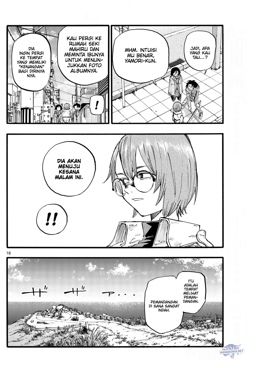 Yofukashi no Uta Chapter 150 - halaman 17