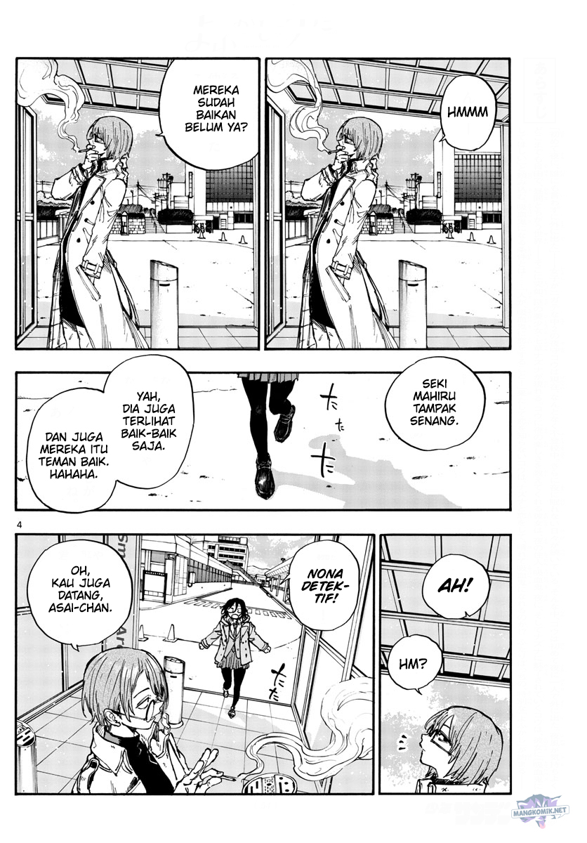 Yofukashi no Uta Chapter 150 - halaman 5