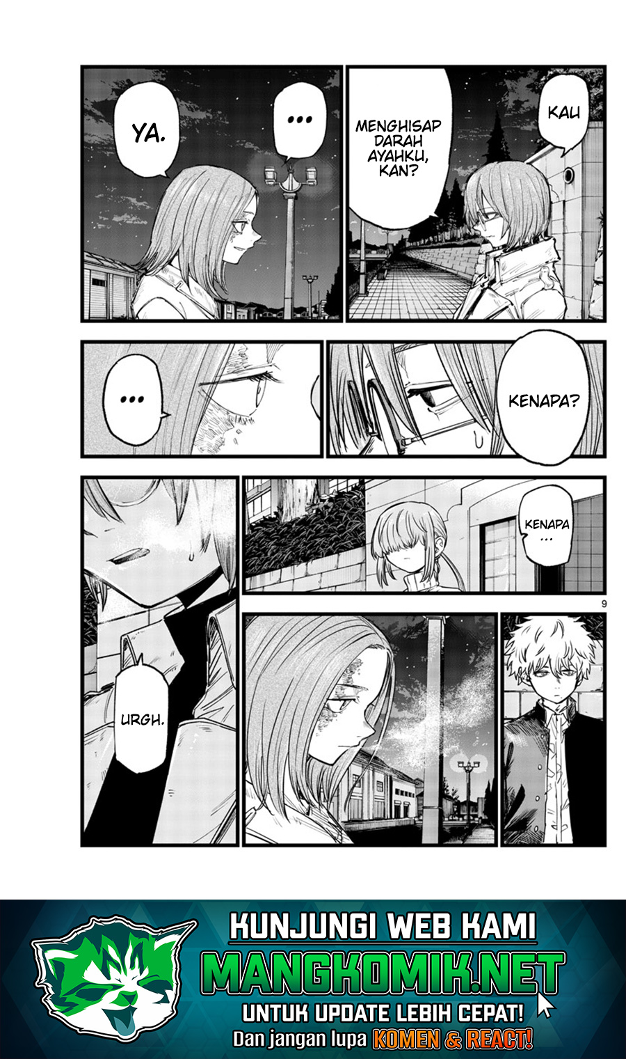 Yofukashi no Uta Chapter 156 - halaman 10