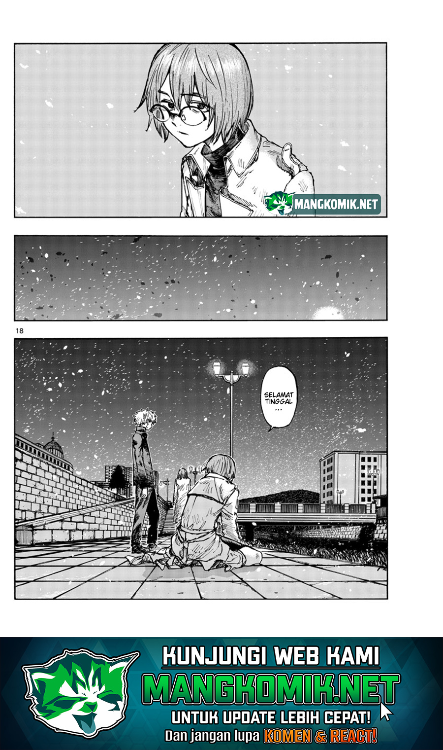 Yofukashi no Uta Chapter 156 - halaman 19