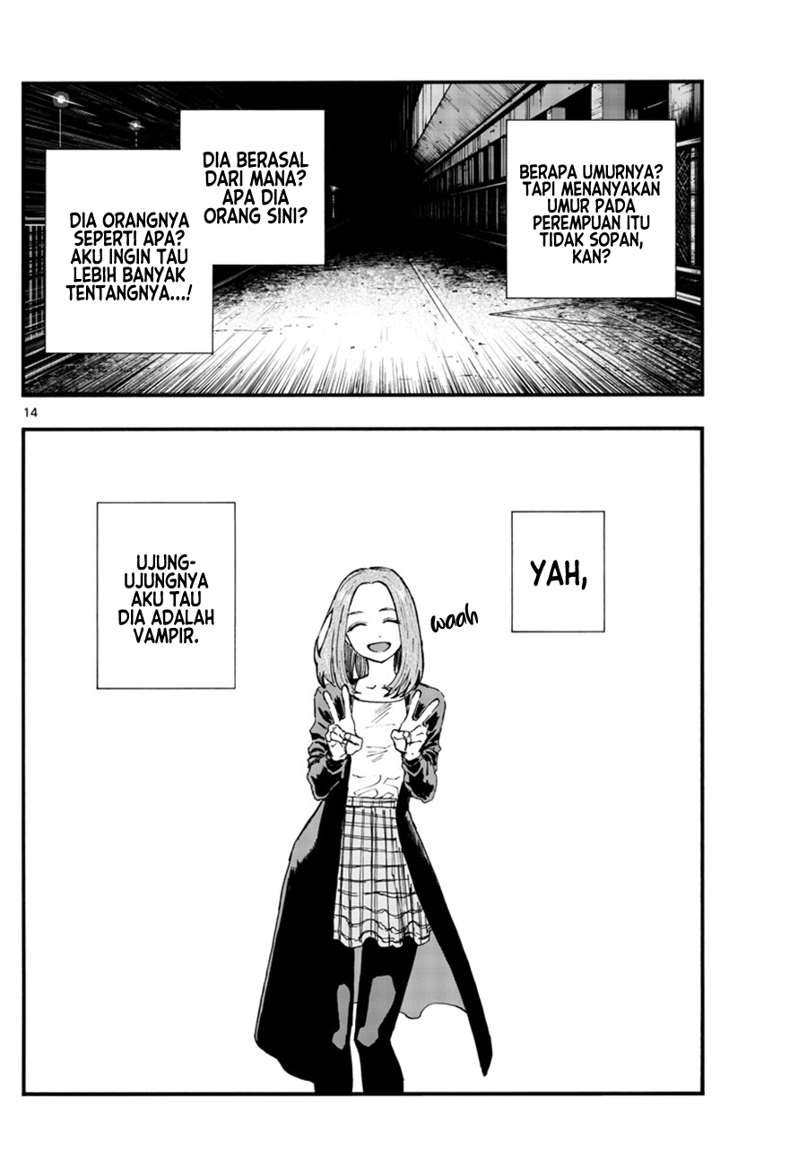Yofukashi no Uta Chapter 157 - halaman 15