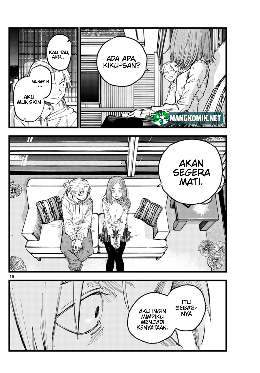Yofukashi no Uta Chapter 157 - halaman 17