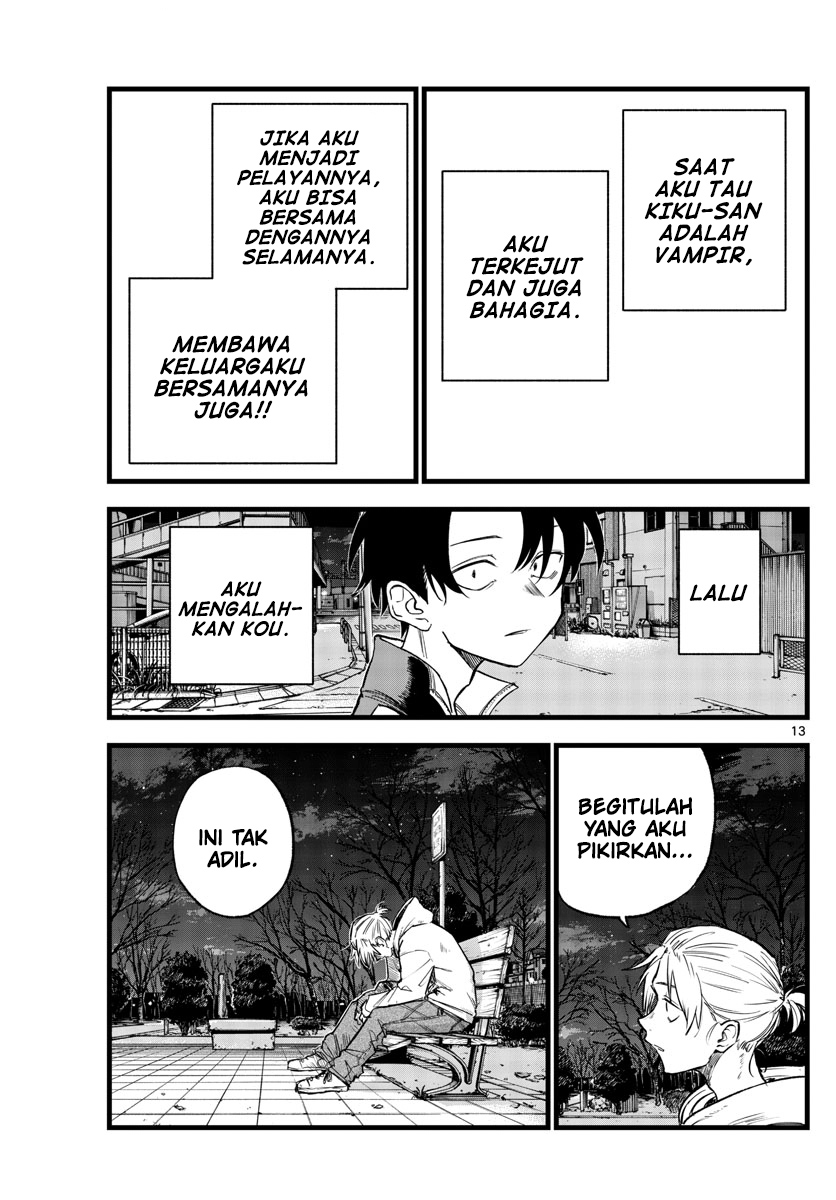 Yofukashi no Uta Chapter 158 - halaman 14