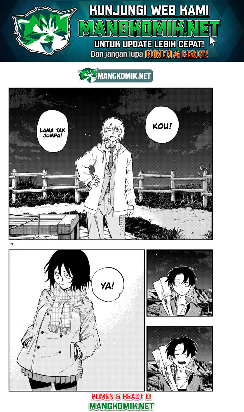 Yofukashi no Uta Chapter 160 - halaman 17
