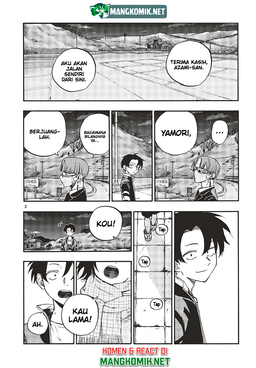 Yofukashi no Uta Chapter 160 - halaman 3