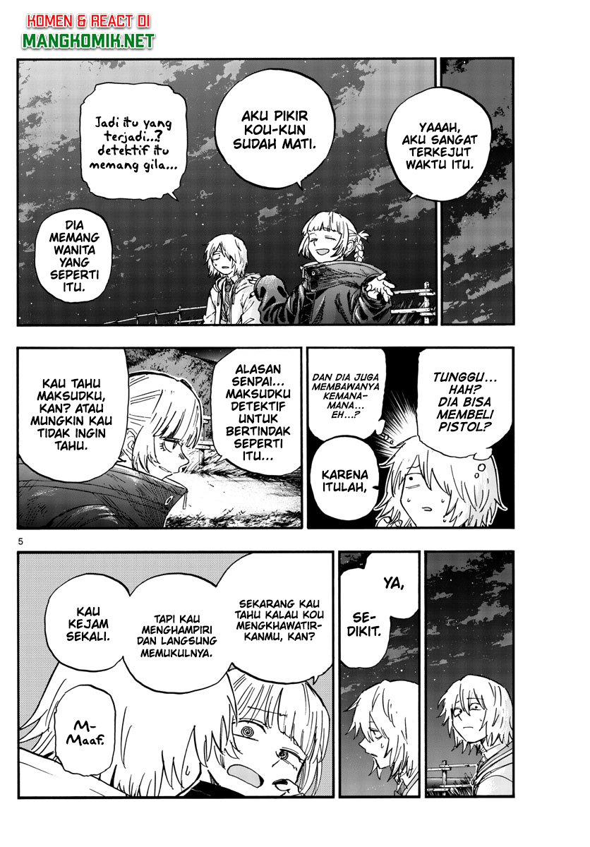 Yofukashi no Uta Chapter 160 - halaman 5