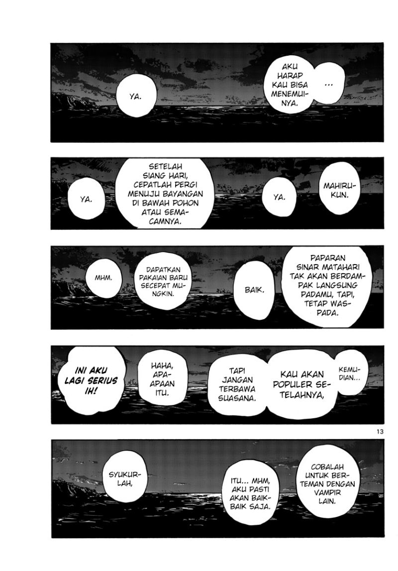 Yofukashi no Uta Chapter 163 - halaman 14