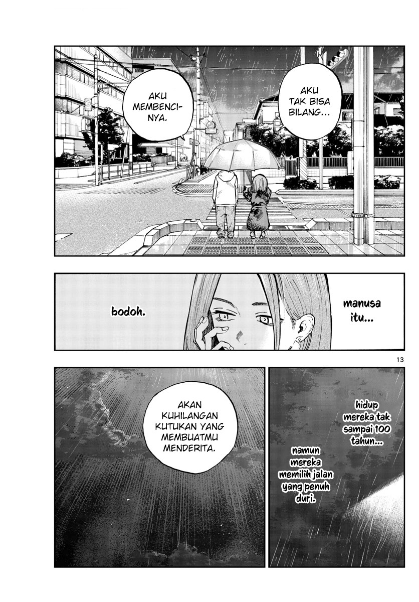 Yofukashi no Uta Chapter 164 - halaman 15