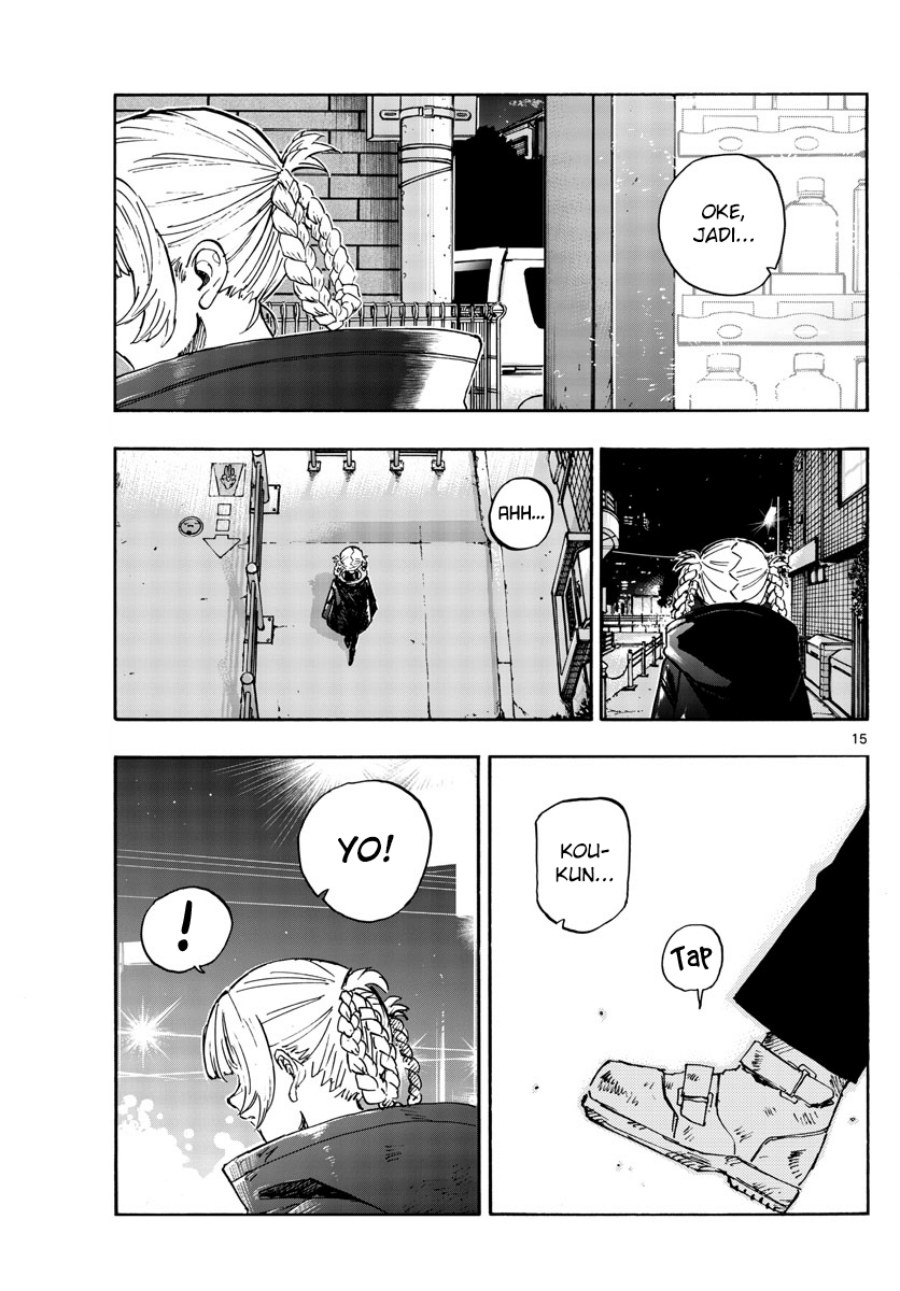 Yofukashi no Uta Chapter 166 - halaman 17