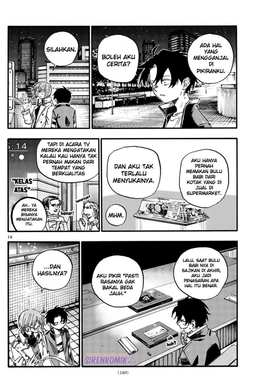 Yofukashi no Uta Chapter 167 - halaman 15