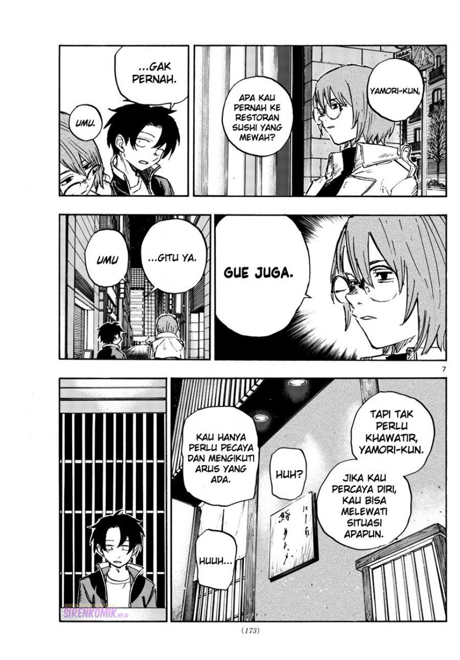 Yofukashi no Uta Chapter 167 - halaman 8