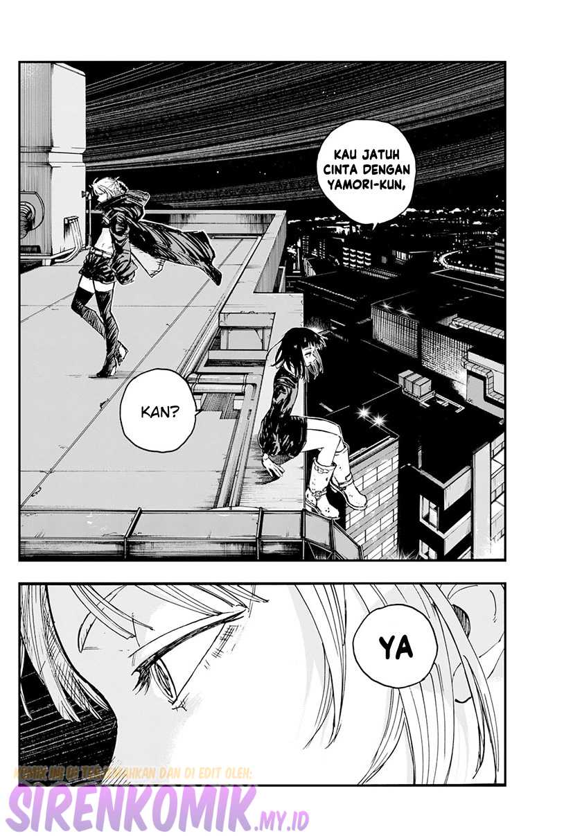 Yofukashi no Uta Chapter 171 - halaman 17
