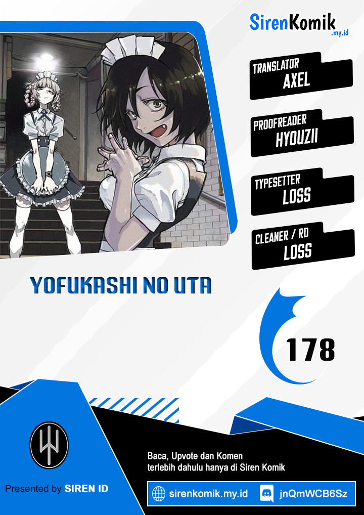 Yofukashi no Uta Chapter 178 - halaman 1