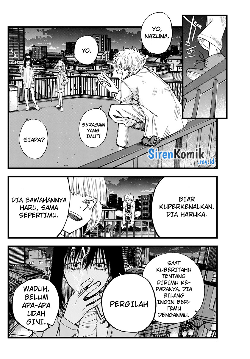 Yofukashi no Uta Chapter 178 - halaman 15
