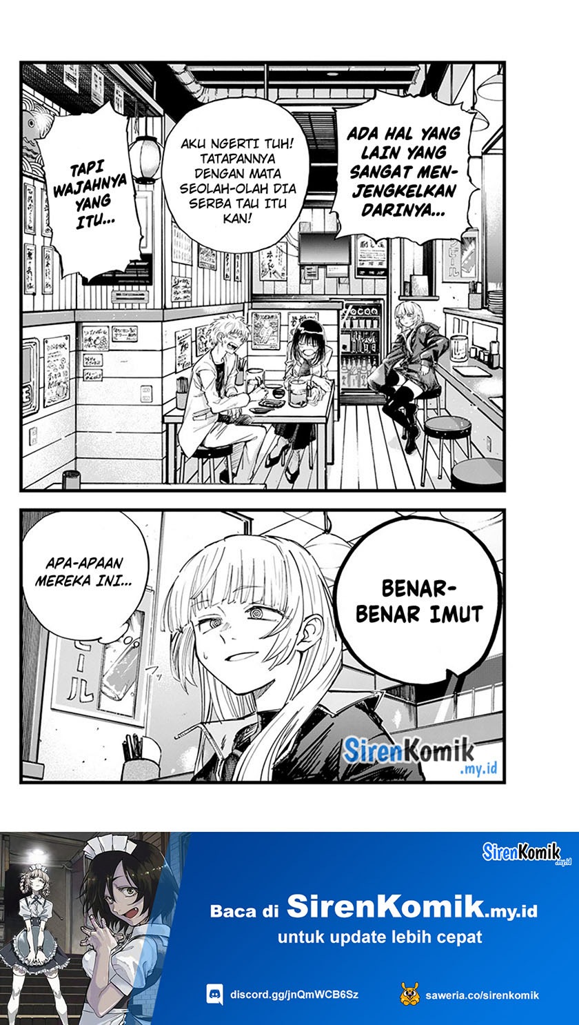 Yofukashi no Uta Chapter 178 - halaman 17
