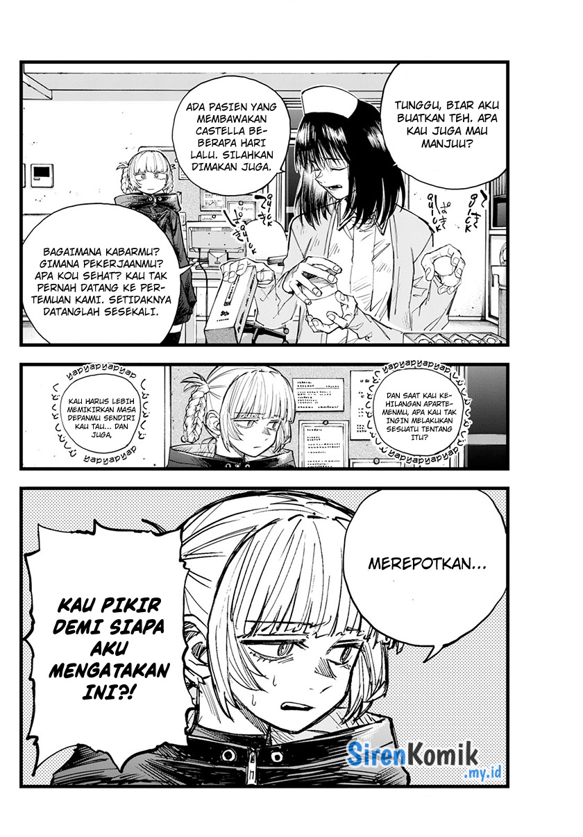 Yofukashi no Uta Chapter 178 - halaman 3