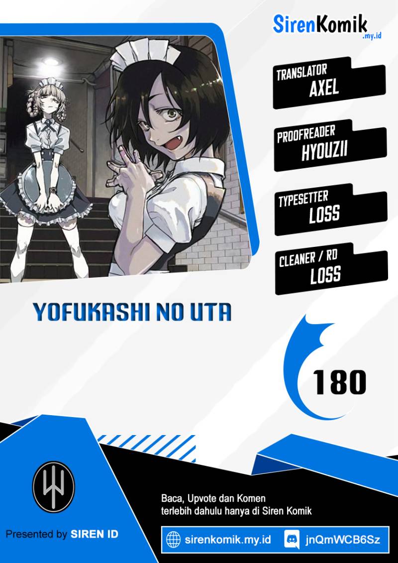 Yofukashi no Uta Chapter 180 - halaman 1