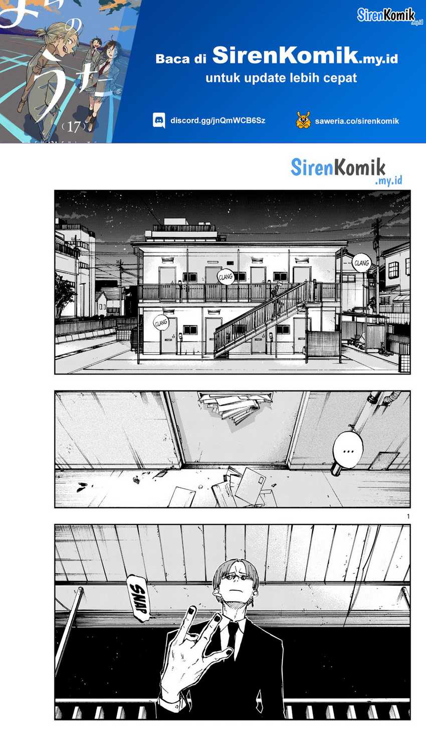 Yofukashi no Uta Chapter 182.5 - halaman 2